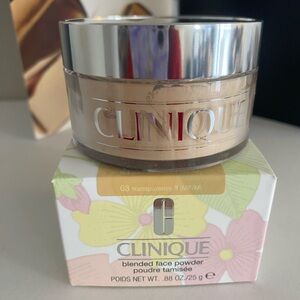 Clinique Blended Face Powder, Full Size, 25g, 03 Transparency 3 (MF/M), New